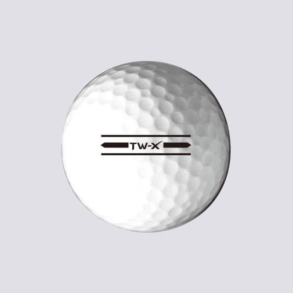 HONMA TW-X golf ball close-up